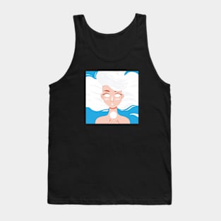 Woman With Healing Power Tank Top